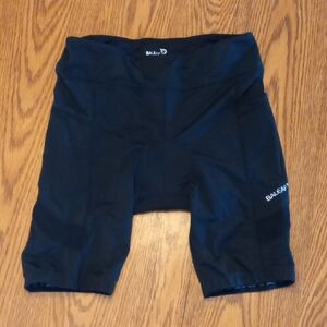 Women's Black Bike Shorts Baleaf size large